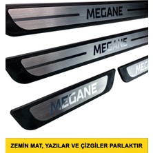 Bab Dizayn Automotive Renault Megane Sd/Hb Krom Kapı Eşik Koruması 2016 Üzeri 4prç