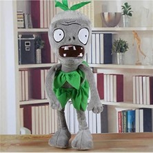 Elifeshop Ithal Kumaş Plants Vs. Zombies Pvz Serisi Sesli Karakter Figür Peluş Oyuncak Grass Skirt Zombie 28CM