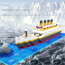 Titanic 3D LEGO Buldıng Blocks 620 Parça 12+ Yaş Puzzle Tekne Gemi Hediye