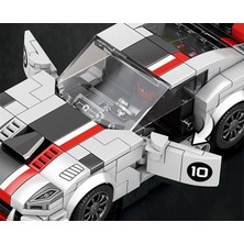 Reobrix Viper Süper Spor Araba Yapım Bloğu LEGO Seti: 14 Yaş ve Üzeri Için Yarış Arabası Model Seti, 419 Parça