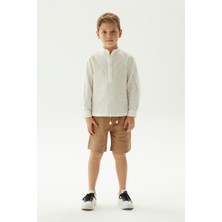 Nebbati  Erkek Çocuk Beyaz Gömlek