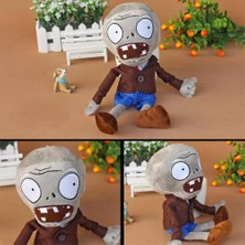 Elifeshop Ithal Kumaş Plants Vs. Zombies Pvz Serisi Sesli Karakter Figür Peluş Oyuncak Linxin Zombie 28 Cm.