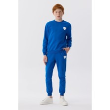 Nebbati Erkek Çocuk Saks Sweatshirt