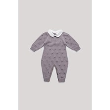 Layette Bg Store Erkek Bebek Gri Tulum