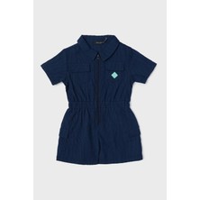 GB Baby Bg Store Erkek Bebek Tulum Lacivert Renk Kısa Kol Rahat Kullanım İçin Tasarlandı
