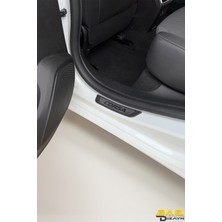 Bab Dizayn Automotive Opel Corsa F Hb Krom Kapı Eşik Koruması 2019 Üzeri 4 Parça.