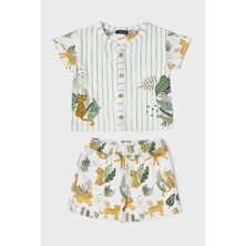 GB Baby Bg Store Erkek Bebek Desenli Pijama Takımı