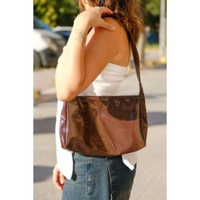 Casual Bag Kadın Rugan Günlük Omuz Çanta