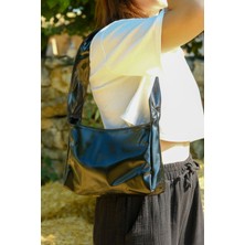 Casual Bag Kadın Rugan Günlük Omuz Çanta