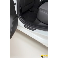 Bab Dizayn Automotive Renault Clio 4 Sw Sport Tourer Krom Kapı Eşik Koruması 2012 Üzeri 4 Parça.