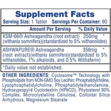 Hitech Hi-Tech KSM66 Ashwagan*dha 600 Mg 90CT