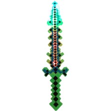 Tatu Craft Minecraft Işıklı Sesli Kılıç Yeşil