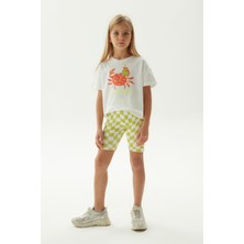 Tyess Kız Çocuk Desenli Tayt Esnek Yapı ve Yumuşak Doku ile Renkli ve Eğlenceli Tasarım