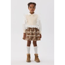 Tyess Bg Store Kız Çocuk Ekru Bluz