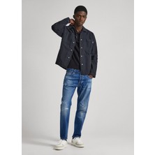 Pepe Jeans Normal Bel Tapered Fit Erkek Denim Pantolon PM207392RG9-000 Tapered Jeans