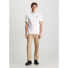 Calvin Klein Beyaz Erkek Polo T-Shirt K10K112751YAF