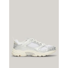 Tommy Hilfiger Beyaz - Gümüş Kadın Sneaker En0En02673Ybl
