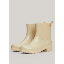 Tommy Hilfiger Krem Kadın Bot FW0FW08213AEX
