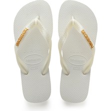 Havaianas Beyaz Kadın Plaj Terliği Terlik Logo