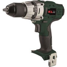 2 18VOLT/2,0AH Li-Ion Çift Akülü Profesyonel Şarjlı Matkap KLNM18-00 Solo Makine Darbesiz 18 Volt 3