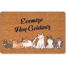 M&H Quality Dijital Baskılı Kapı Önü Paspas Hoşgeldiniz  Yazılı Desenli Çok Amaçlı Iç Ve Dış Kapı Önü Paspas I Mutfak Ve Lavabo Uygundur