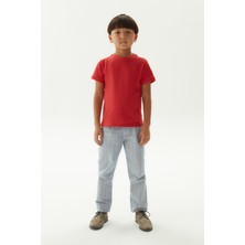 Bg Store Erkek Çocuk Kırmızı T-Shirt