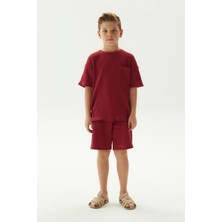 Bg Store Erkek Çocuk Kiremit T-Shirt