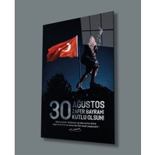 Exela Home 30 Ağustos Cam Tablo 4mm Dayanıklı Temperli Cam