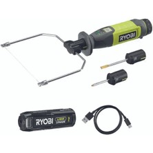 4 Volt Akülü Köpük Kesme Ryobi RHC4-120G 4 V Li-Ion T5133006198 2 Yıl Uç Setli 2.0 - 2.4 Ah 1 Darbe