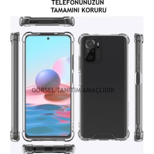 Tasopay Apple iPhone 15 Pro Uyumlu Kılıf Şeffaf Köşelerde Darbelere Karşı Ultra Kalınlaştırılmış Darbe Korumalı Strong Cover