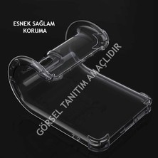 Tasopay Apple iPhone 12 Kılıf Uyumlu Kılıf Şeffaf Köşelerde Darbelere Karşı Ultra Kalınlaştırılmış Darbe Korumalı Strong Cover