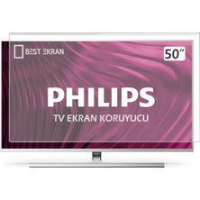 Best Ekran  Philips 50PUS8505 Tv Ekran Koruyucu -  Philips 50" Inç 126 cm Ekran Koruyucu