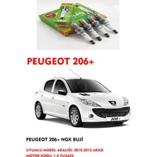 Ngk Peugeot 206+ 2010 Model 1.4 I TU3AE5 Motor Buji