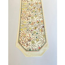 Decofav Morris Stili Limon Desenli Runner