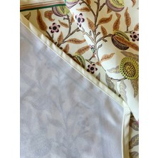 Decofav Morris Stili Limon Desenli Runner