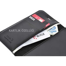 Tasopay Apple iPhone 6 Uyumlu Kılıf Mükemmel Kalıp Cihazı 360 Derece Korur, Kartlık Bölmesi Uzun Ömürlü Yüksek Kalite Suni Deri Cover