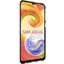 ZORE Samsung Galaxy A04 Kılıf Süper Silikon Kapak-Renksiz