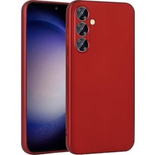 ZORE Samsung Galaxy S24 Kılıf Premier Silikon Kapak-Kırmızı