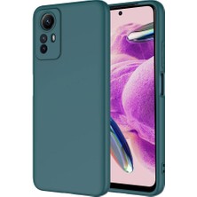 ZORE Xiaomi Redmi Note 12S Kılıf Mara Lansman Kapak-Koyu Yeşil