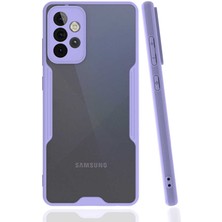 ZORE Samsung Galaxy A72 Kılıf Parfe Kapak-Mor
