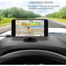 Deppo Trend Araç Içi Telefon Tutucu Tüm Modeller ile Uyumlu 360 Dönebilen Metal Mıknatıslı Telefon Tutucu