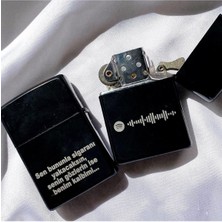 Can Özel Tasarım Yazılı Zippo Çakmak