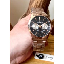 Daniel Klein Rosegold Çelik Spor Model Takvimli  Erkek Kol Saati
