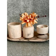 Your Dream Candle Dekoratif Kokulu Mum 4 Lü Beton Set