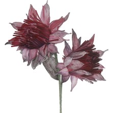 Mutlu Adım Enginar Çiçeği Büyük Yapay Çiçek Dekorasyon