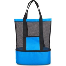 Ankaflex Termo Piknik Soğutucu Kadın Plaj Deniz Şeffaf Buzluklu Termal Çanta