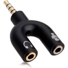 3.5 mm Stereo Erkek Kulaklık + Hoparlör Dişi Çoklayıcı Jack (K246)