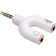 3.5 mm Stereo Erkek Kulaklık + Hoparlör Dişi Çoklayıcı Jack (K246)