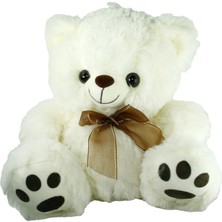 Vardem Oyuncak Peluş 30 cm Kurdeleli Ayı