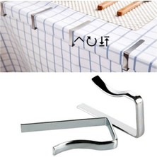 Kornea Store 4 Adet  Metal Masa Örtüsü Mandalı Kıskacı (K246)